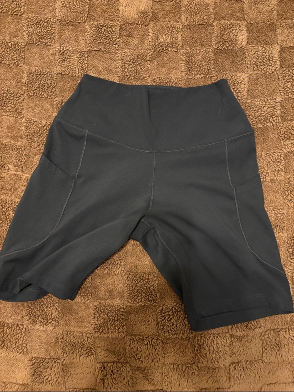 Nike Black High-Waist Bike Shorts